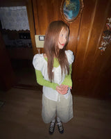 (2color) Wrap Around Pocket Wide Bermuda Pants