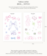 Artist IDA 01 [2ea] _Tattoo sticker