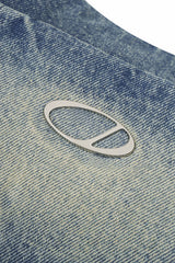 ODDシグネチャーデニムショルダーバッグ / ODD Signature Denim Shoulder Bag 