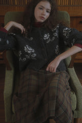 Log turtle neck top_wine
