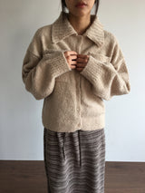 Dean Boucle Collar Cardigan (4 Colors)