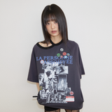  CHOKER ROCK T-SHIRT NAVY