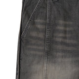 LMN lower incision wide denim pants (2 colors)