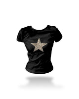 Leopard 1 Star T Black