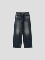 Fill Washed Wide Denim