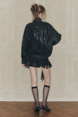 SWAN SKIRT black