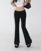 Rollup Bootcut Leggings Pants