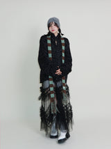 Hayley Cancanシースルーレースロングスカート