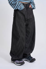 Eddy slub point denim pants