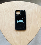 [MADE] Jump Rabbit Epoxy Bumper Case (Black)