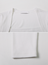 ボールドスリム長袖Tシャツ (3color)