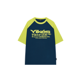 Yikes ロゴ ラグラン グラフィック オーバーフィット Tシャツ