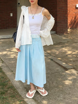Romantic Frill Sheer Summer Hoodie (2c)