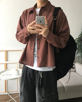 タイルクロップチェックシャツ