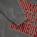[Mink Fur] ロッテリーベルベットコーデュロイクロップフード