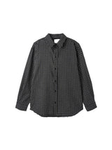 ASCLO シアーサッカークールチェックシャツ (4color)