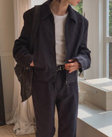 Chase Herringbone Denim Jacket