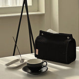 Facial Tissue Cover (Black)