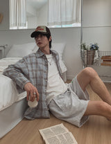 Miko Over Check Shirt
