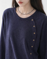 (UNISEX) Full Button Long Sleeve