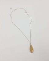 Long & Lean Amber Necklace (1color)