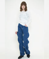 PATCHWORK RIB TOP