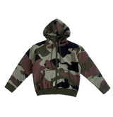 ASCLO Heavy Camo Knit Hood Zip Up