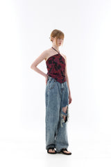  FINE HALTERNECK / BLACK