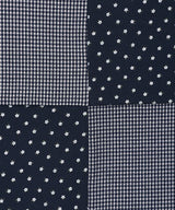 MIX PATCH SLEEVELESS NAVY(CV2GMFT580A)