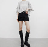 Fidel String Slit T-Shirt
