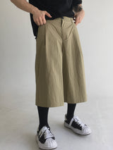 one tuck bermuda pants(2colors)