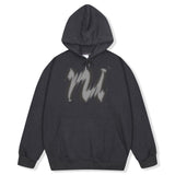 Nu ハーフトーンブラックフーディー - 6COLOR