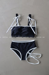 Coloring Ribbon Garter Belt Bikini