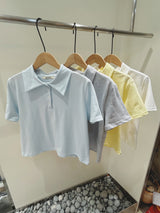 heart ♡ button pk t (4color)