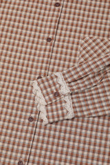 ウィーンチェッカードシャツ [Brown]