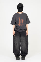 Ad Cut Line Washing Denim