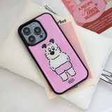 ピンクパンツエポキシバンパースマートフォンケース