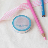 Piping Ribbon Masking Tape / Baby Blue