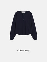 Berg Cropped Waffle Top