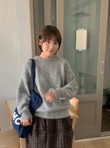 Hank Color Mix Round Wool Knit