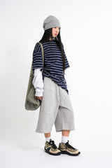 Tens rivet bermuda sweatpants