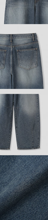 Lumi Curved Denim Pants