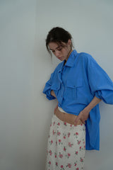 Pocket over shirt_blue