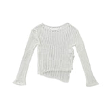 Summer boat neck knit