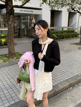 [MADE] Rules Button Henley Neck Knit