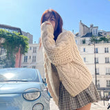Handmade Grandma Knitting Cardigan - cd