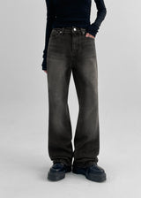[B-DENIM] ノンスパンブーツカット 028