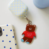 Love Shirts Bear Keyring