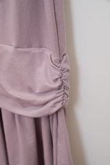 Shirring Waist Dress (Light Purple)
