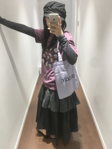 YWD フラワーTシャツ (3color)